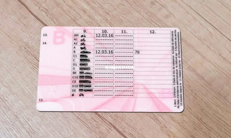 Categorieën rijbewijs